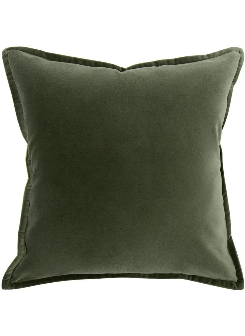 KNOT HOME Cushion Alessandra Sage (with filler) Pillow Knot Home Cover Set for Modern Sofa Contemporary Living Room Bedroom and Office Soft Washable