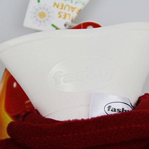 Fashy Hot Water Bottle with Fleece Cover (Assorted Colors) - Image 3