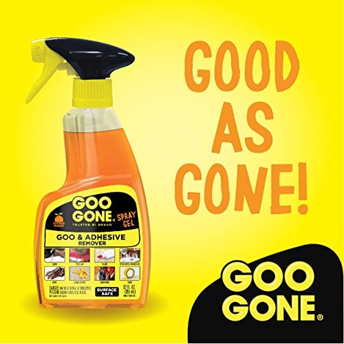 Goo Gone Original Spray Gel - Adhesive Remover, Removes Chewing Gum, Grease, Tar, Stickers, Labels, Tape Residue, Oil, Blood, Lipstick, Mascara, Shoe Polish, Crayon, 12 Oz, 6 Pack - Image 5