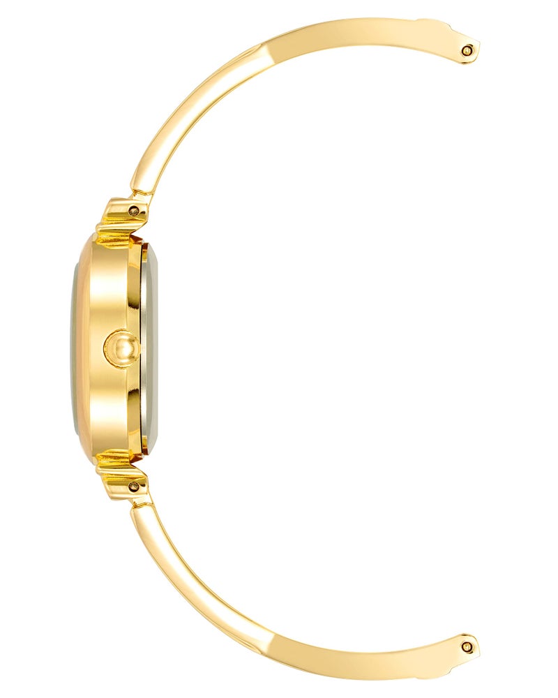 Anne Klein Women's Premium Crystal Accented Bangle Watch and Bracelet Set - Image 2