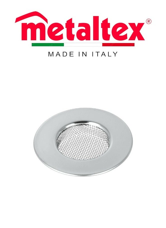 Metaltex Metaltex Stainless Steel Sink Strainer with Mesh – 7.5cm Diameter  - Image 2