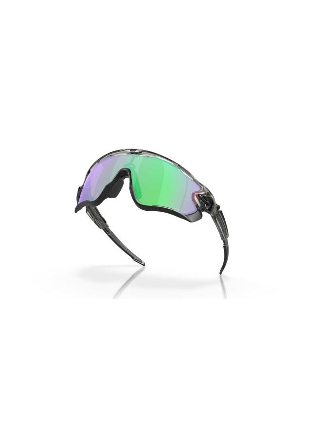 OAKLEY Mens OO9290 Jawbreaker Rectangular Sunglasses, Grey Ink/Prizm Road Jade, 31 mm - Image 5
