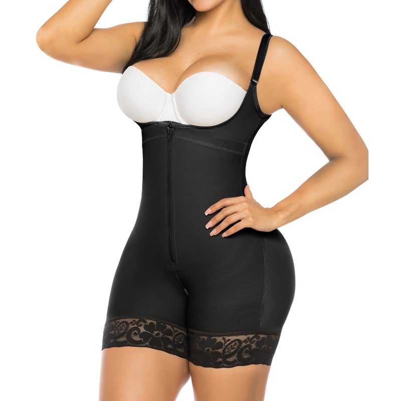 2023 Conjoined Body Shaping Clothing Fajas Colombianas Shapewear High-Weight Mesh Fabric - Image 2