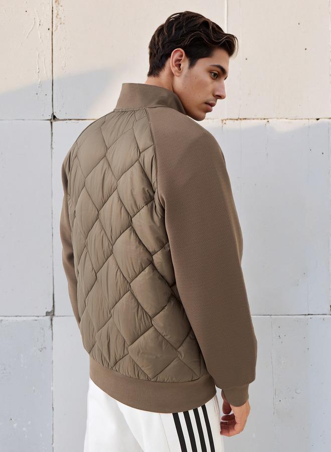 Kappa Men Quilted Zip Closure Jacket - Image 3