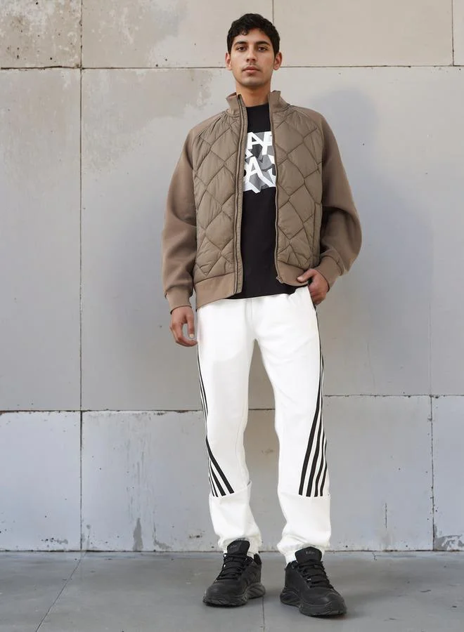 Kappa Kappa Men Quilted Zip Closure Jacket