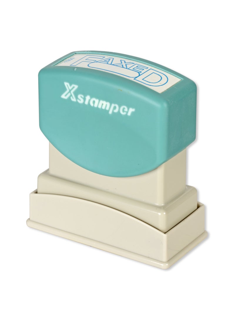 Artline X-Stamper "FAXED" for Office Business Supplies, Ink Blue - ARXTCXB1350-1PC - Image 2