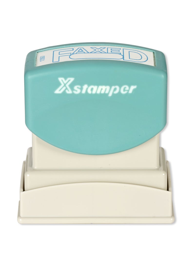 Artline X-Stamper "FAXED" for Office Business Supplies, Ink Blue - ARXTCXB1350-1PC - Image 1