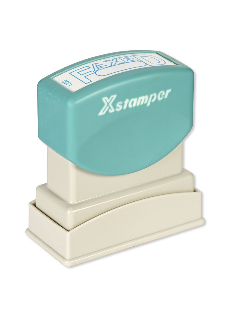 Artline X-Stamper "FAXED" for Office Business Supplies, Ink Blue - ARXTCXB1350-1PC - Image 3