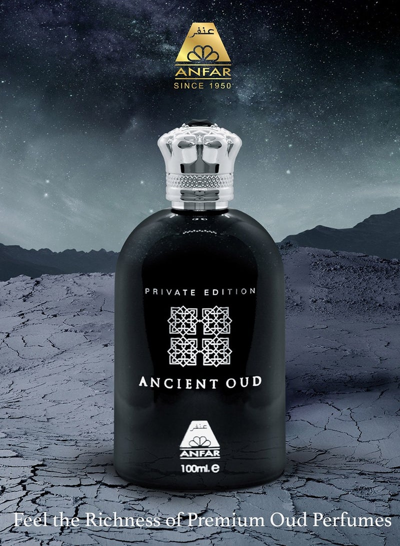 Anfar Ancient Oud Eau De Parfum for Men - 100ml - Image 4