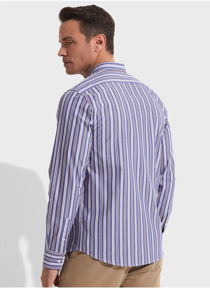 جون Striped Regualr Fit Shirt