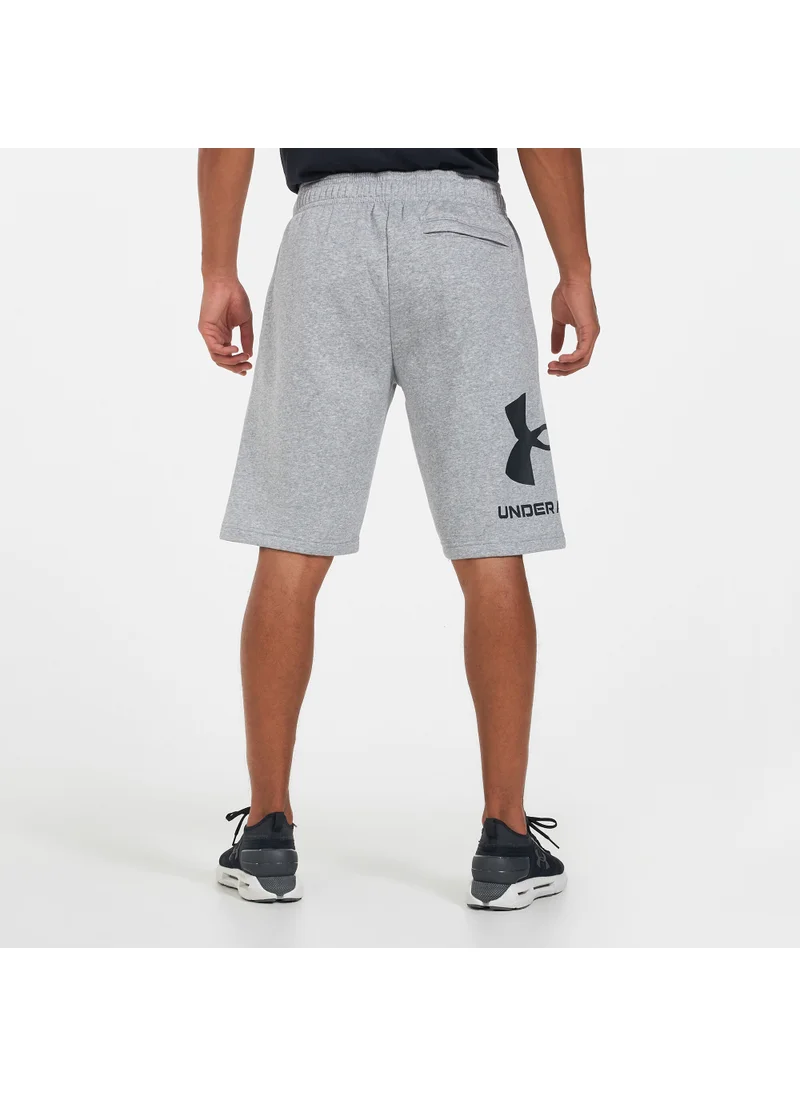 اندر ارمور Men's UA Rival Fleece Big Logo Shorts