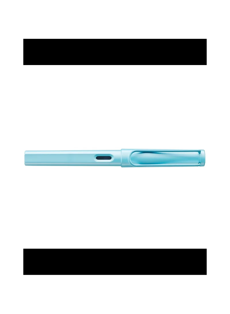 LAMY Blue Fountain Pen Smooth Writing