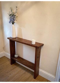 Art Wood Console Tables 20x100x95 Cm-Brown 