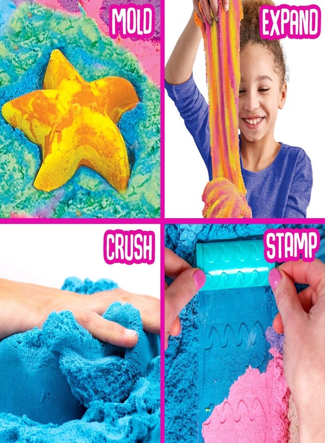 SLIMYSAND SLIMYGLOOP SLIMYSAND Value Pack by Horizon Group USA, Includes Over 3 lbs. of Stretchable, Expandable, Moldable, Non-Stick Slimy Play Sand in Resealable Bags, 10 - Image 3