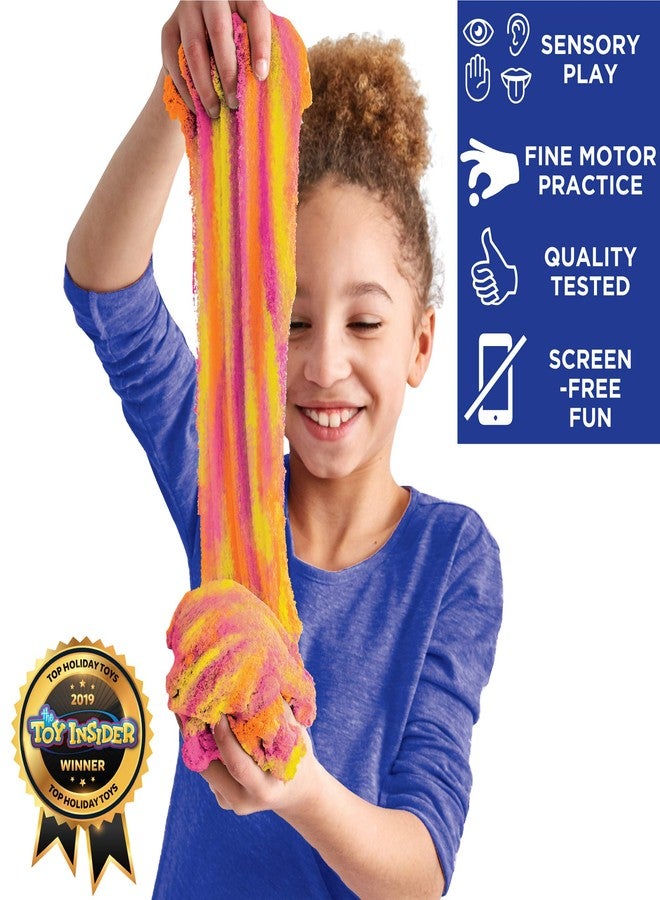 SLIMYSAND SLIMYGLOOP SLIMYSAND Value Pack by Horizon Group USA, Includes Over 3 lbs. of Stretchable, Expandable, Moldable, Non-Stick Slimy Play Sand in Resealable Bags, 10 - Image 4