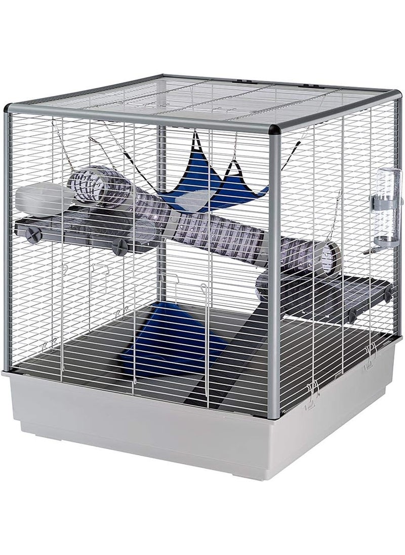 Ferplast Ferplast Furet Tower XL Single Unit Includes Accessories  Grey 57062414US1 Measures 315 L x 2953 W x 376 H  - Image 1