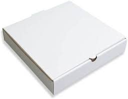 MOHIL ENTERPRISE 12 Inch Pizza Box 12 X 12 X 15 Inch White set of 100  - Image 2