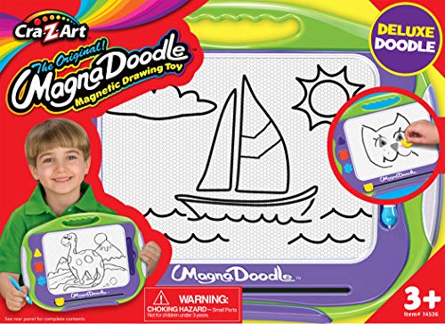 CraZArt Original Magna Doodle 50 Years of Creative Fun with Magnetic Drawing Board Ages 3 - Image 1