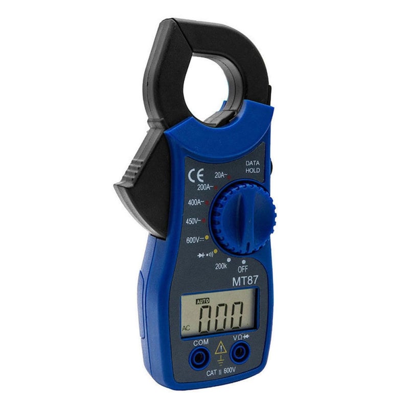 Digital Clamp Multimeter AC DC Voltage Current Tester with LCD Display for Home Industrial Electrical Testing - Image 2