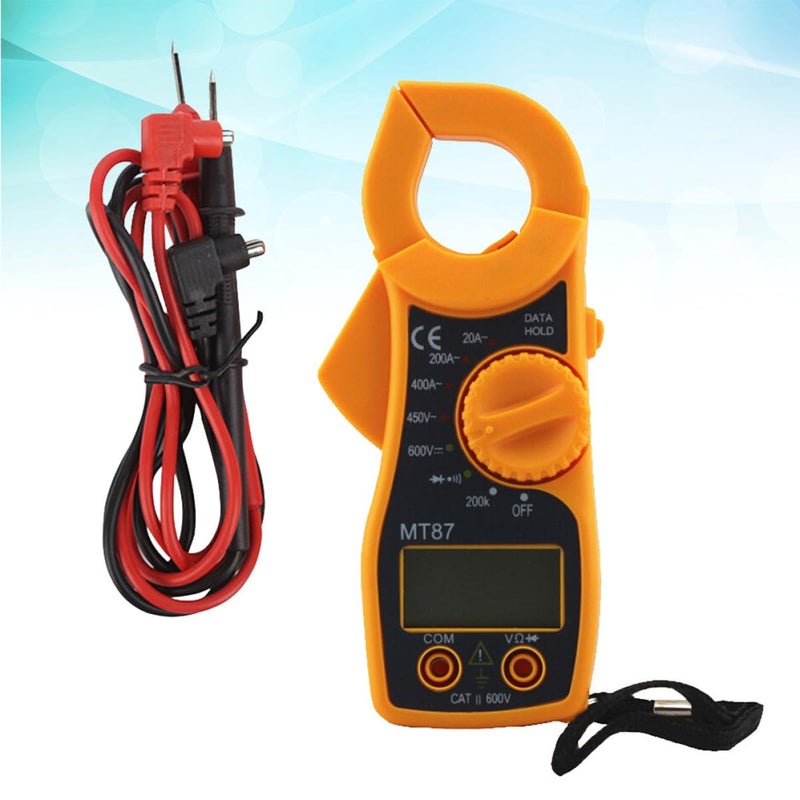 Digital Clamp Multimeter AC DC Voltage Current Tester with LCD Display for Home Industrial Electrical Testing - Image 5