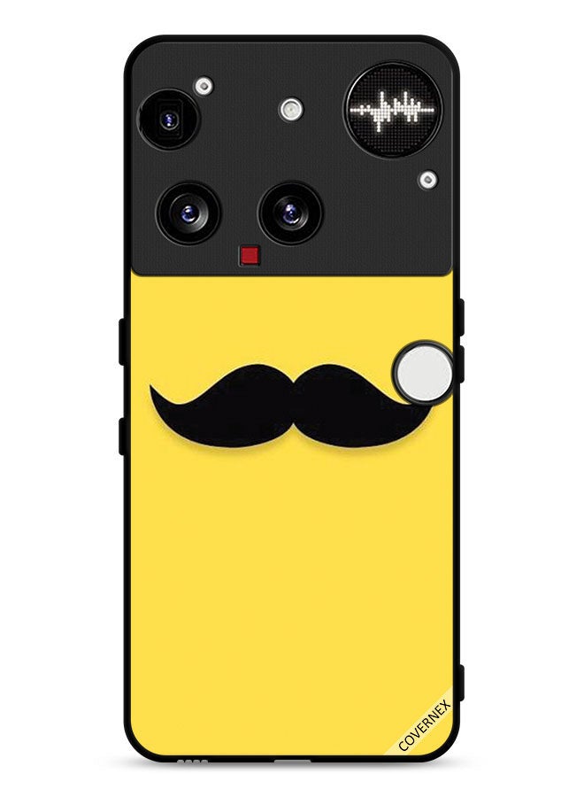 Covernex Nothing Phone (3) Protective Case Cover Mustache Clip Art - Image 1