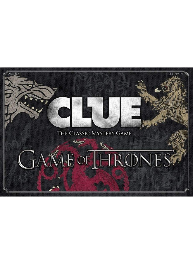 USAopoly لعبة كلوز من يو إس أوبولي - لعبة العروش | منتجات رسمية | مستندة إلى العرض التلفزيوني الشهير على HBO لعبة العروش - Image 1