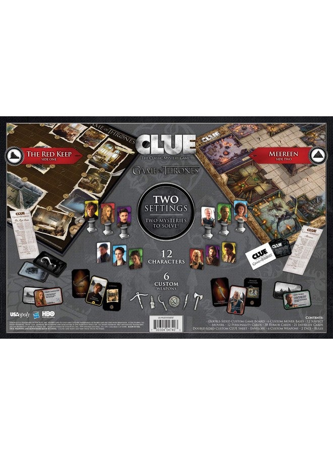 USAopoly لعبة كلوز من يو إس أوبولي - لعبة العروش | منتجات رسمية | مستندة إلى العرض التلفزيوني الشهير على HBO لعبة العروش - Image 5