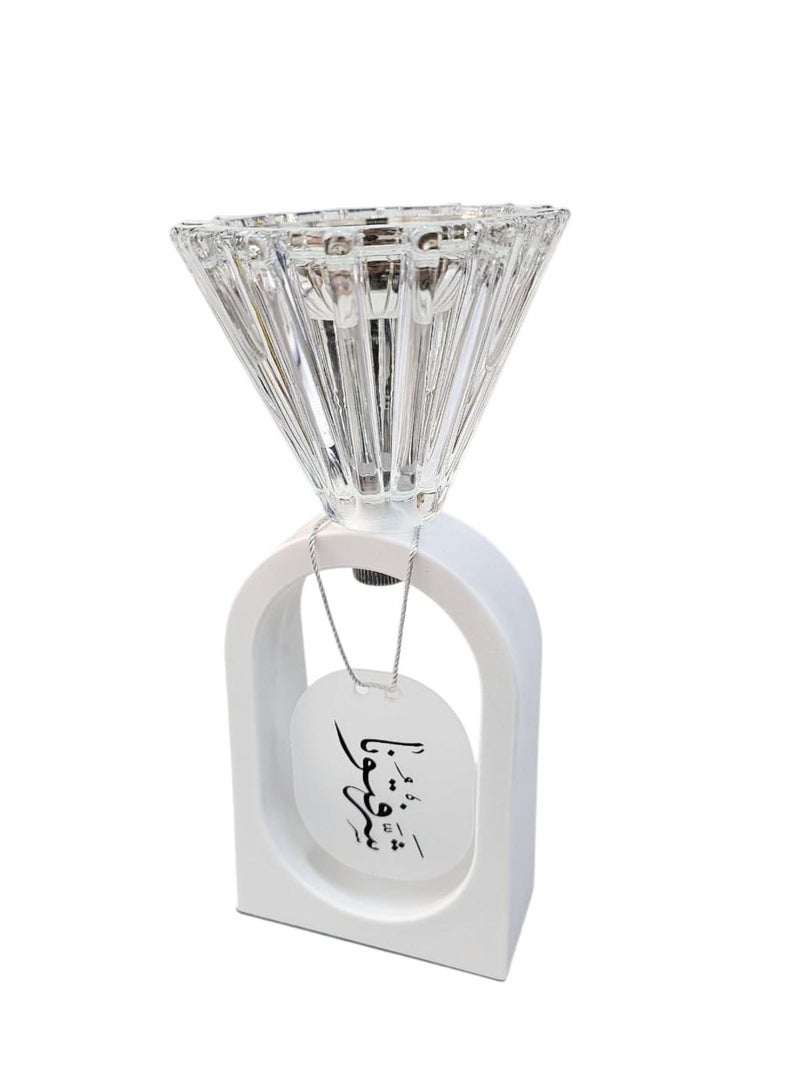 Elegant And Luxurious Incense Burner Holder  White Color  Modern Design  - Image 2