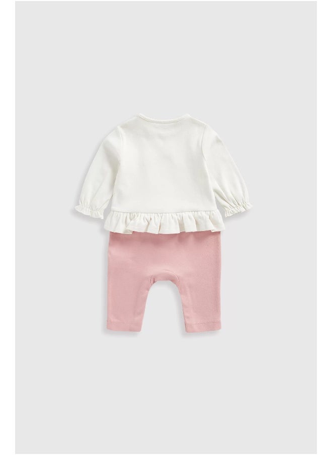 mothercare My First Woodland Mock All-in-One  - Image 1