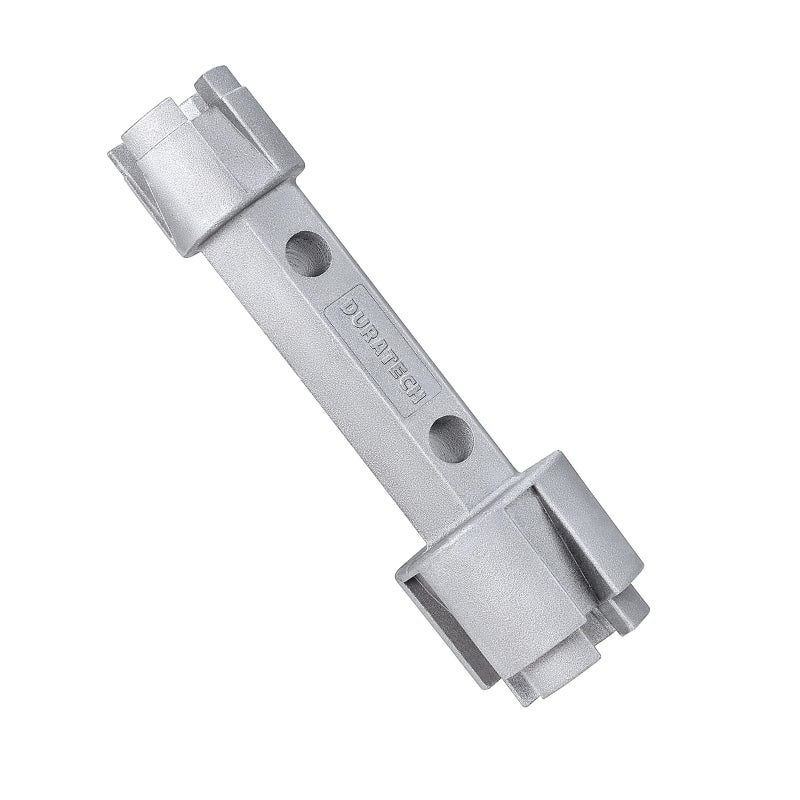 DURATECH Tub Drain Remover Wrench, Dual Ended Aluminum Alloy Wrench for Bath and Shower Drains - Image 1
