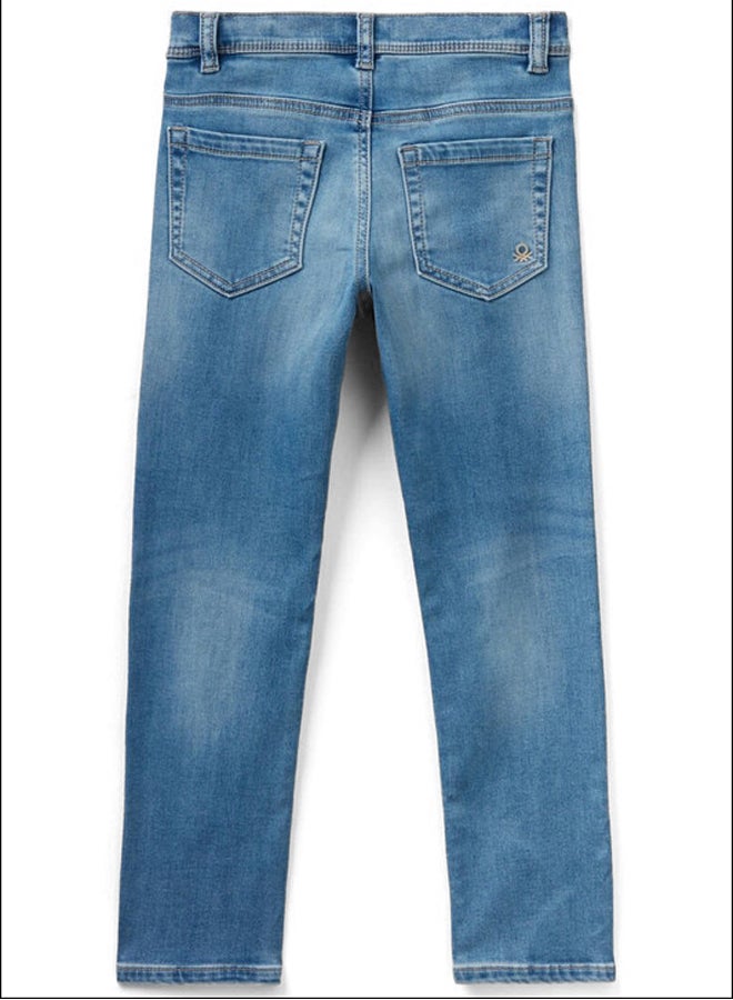 Benetton THERMAL SLIM FIT JEANS  - Image 2