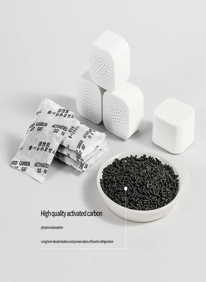 VALUEVIBES Refrigerator Activated Carbon Filter, Natural Odor Eliminator & Freshness Keeper, Refrigerator Activated Carbon Deodorizing Box 6 Pack, Eco-Friendly Air Purifier for Fridge - Image 4