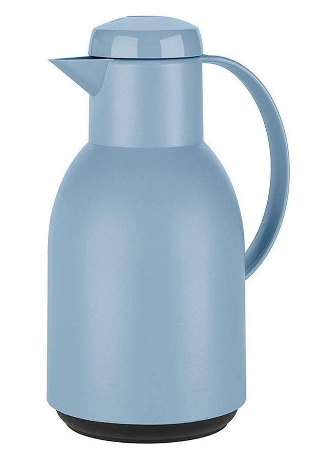 Emsa Samba , Plastic Thermal Jug 1 Litre, Powder Free, Blue - Image 5