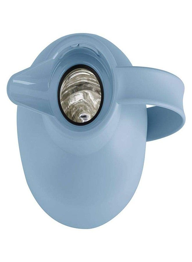 Emsa Samba , Plastic Thermal Jug 1 Litre, Powder Free, Blue - Image 3