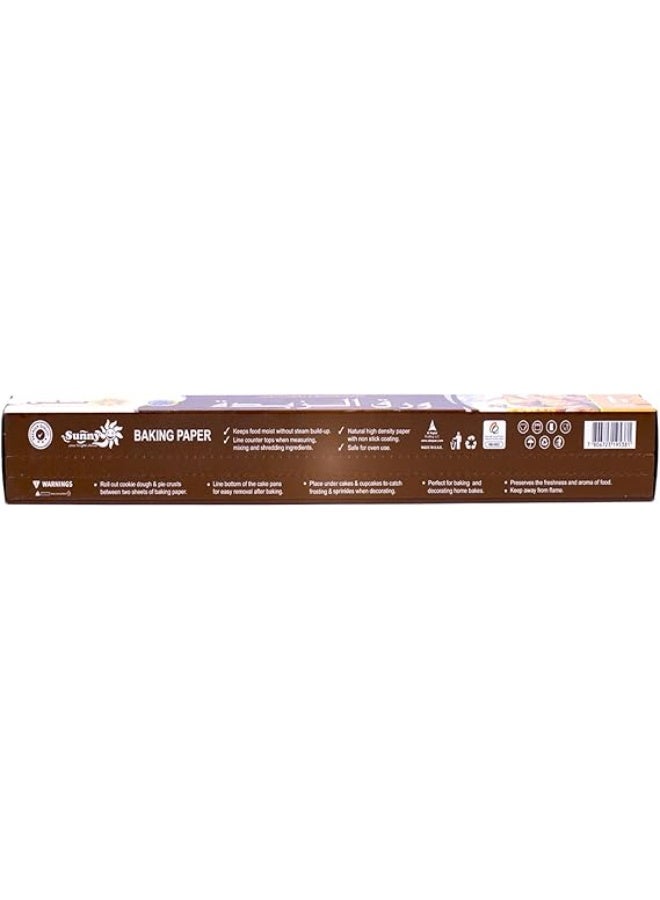Sunny Baking Paper Non-Stick and Grease Proof White, 45cm X 10m  - Image 2