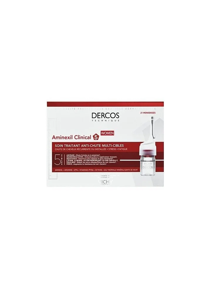VICHY Vichy Aminexil Clinical 5 SOIN TRAITANT ANTI-CHUTE MULTI-CIBLES FOR WOMEN