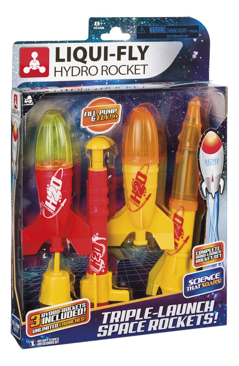 Toysmith LiquiFly Hydro Rockets 3 Easy To Use Water Rockets For Boys Girls Ages 8 55 inch - Image 3
