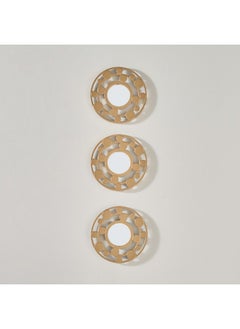Home Box Faiz 3-Pieces Round Mirror Set 25 X 25 Cm  - Image 2