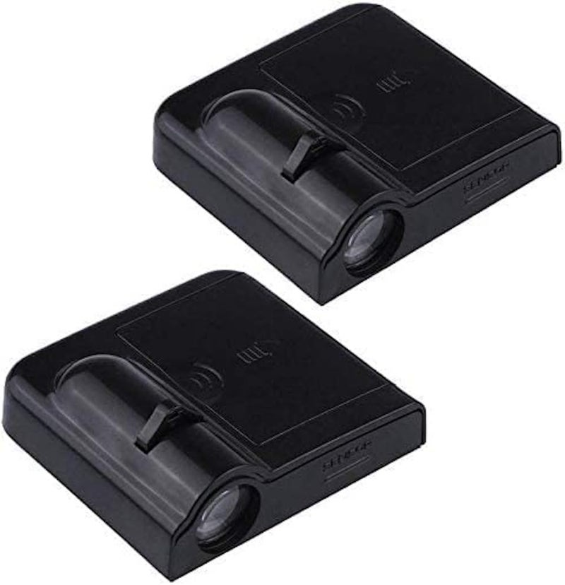 Automaze Wireless Car Welcome Logo Shadow Projector Ghost Lights Kit Compatible for Hyundai Cars - Set of 2 - Image 1