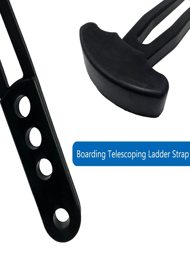 FCOUIID Marine Boat Telescoping Ladder Strap with 4 Adjustable Mounting Holes, Secure Retaining Rubber Latch Band for Yacht Sport Jet Swim Boarding (L) - Image 4