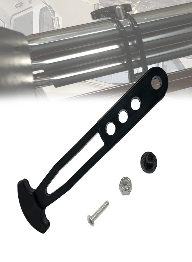 FCOUIID Marine Boat Telescoping Ladder Strap with 4 Adjustable Mounting Holes, Secure Retaining Rubber Latch Band for Yacht Sport Jet Swim Boarding (L) - Image 1
