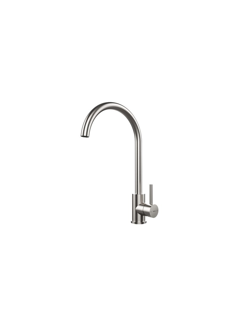 TEKA Single lever kitchen eco tap with high spout UNI 9310 SS - Image 1