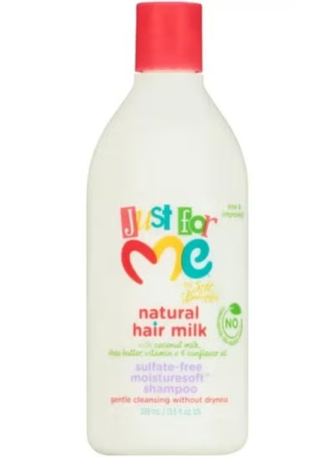 Just for Me Natural Hair Milk Sulfate Free Shampoo 399ml
