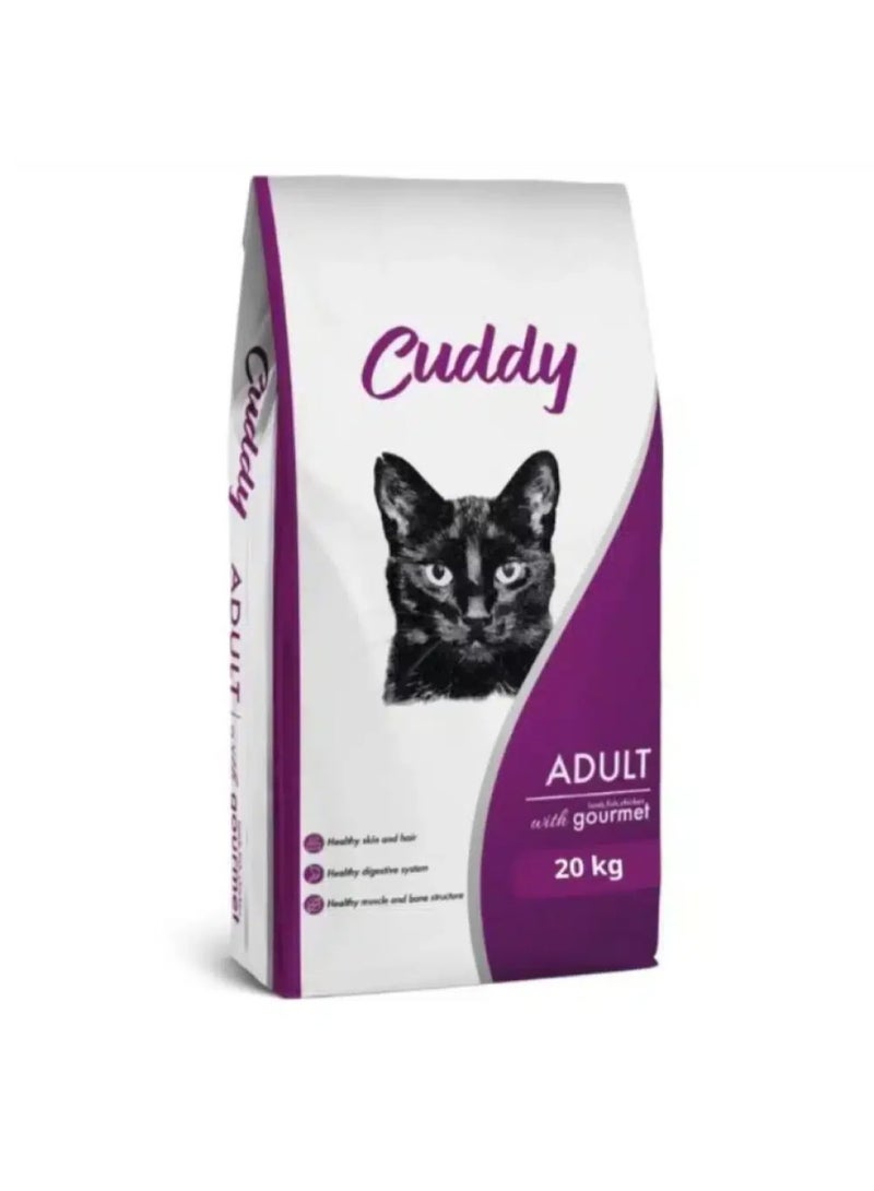 Kodi Mixed Dry Cat Food (Chicken, Meat, Fish) 20 kg