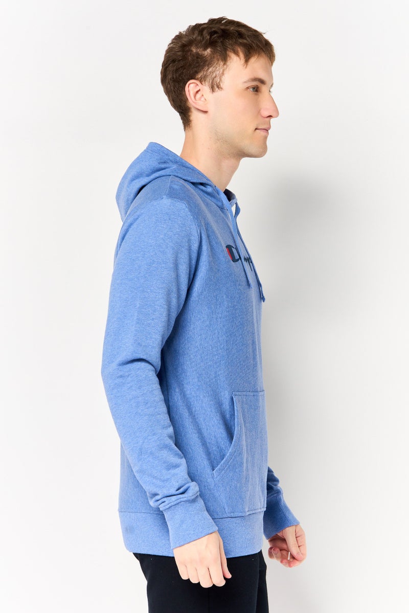 Champion Men Sportswear Fit Long Sleeve Outdoor Sweatshirt, Blue - Image 4