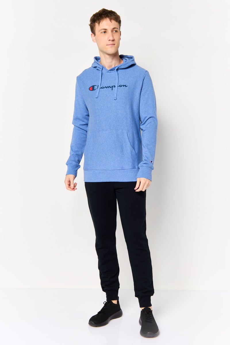 Champion Men Sportswear Fit Long Sleeve Outdoor Sweatshirt, Blue - Image 2