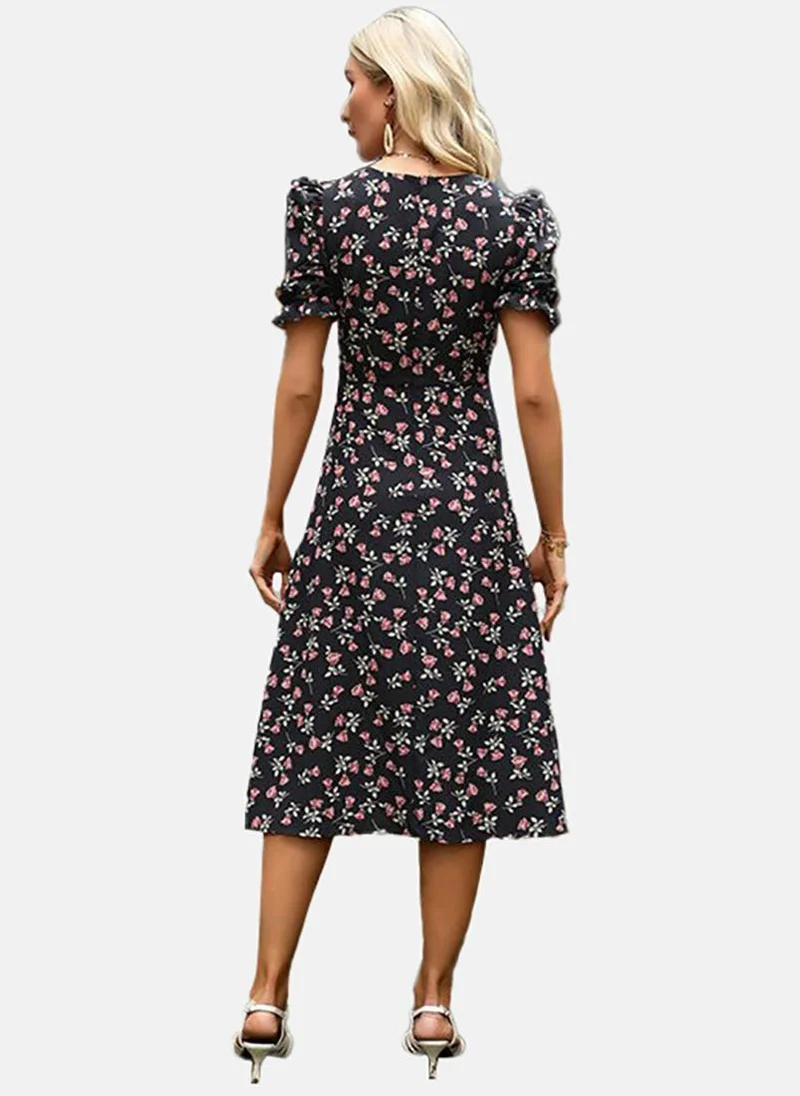 YUNIQEE Floral Print Dress