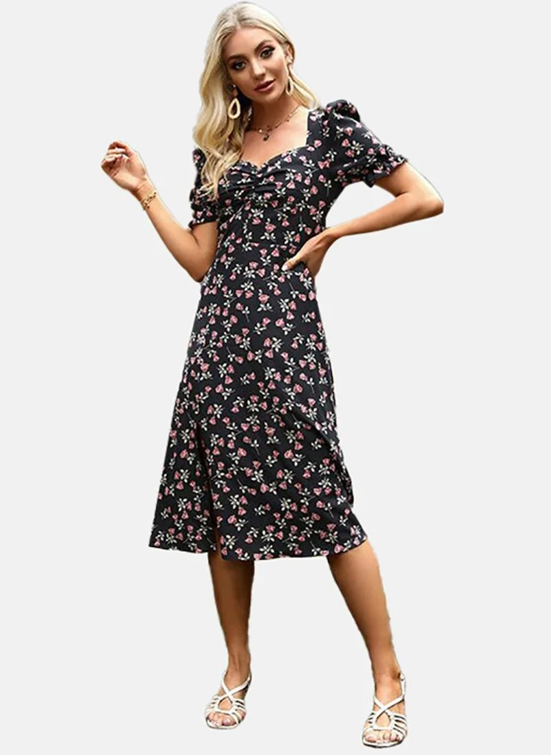 YUNIQEE Floral Print Dress