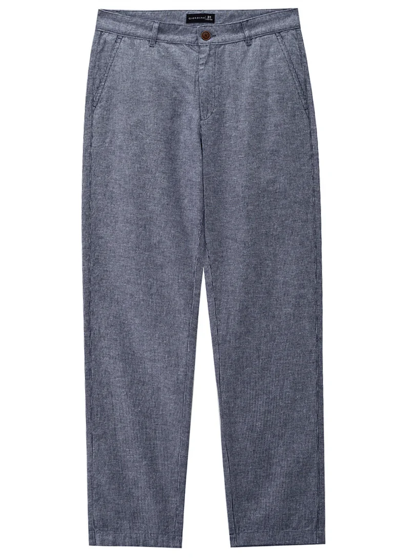 Men’s Low Rise Slim Taper Linen Cotton Pants