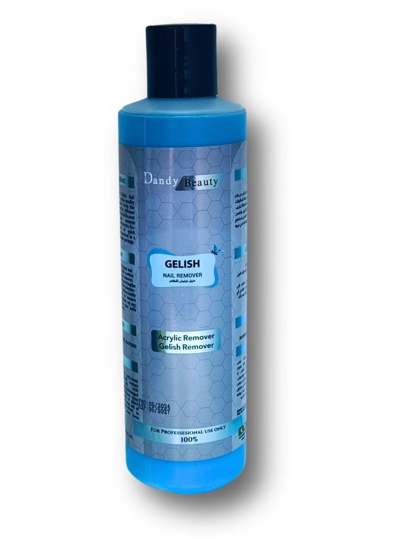 Dandy Beauty Nail gelish acrylic remover 250ml - Image 1